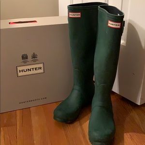 Hunter rain boots